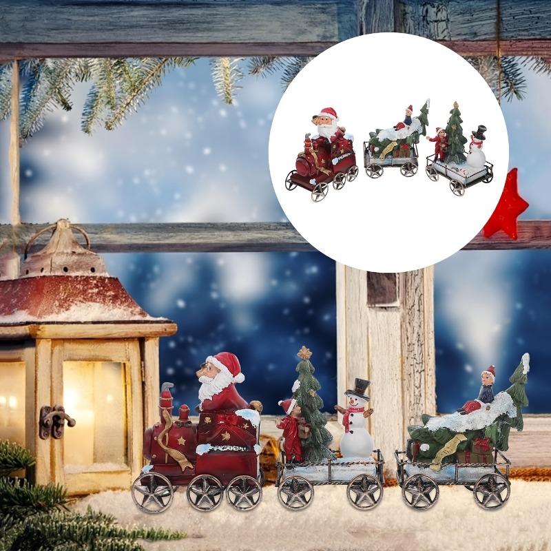 3 stks Hars Kerst Trein Set Ke - Nutcracker Figurine recensie en prijs
