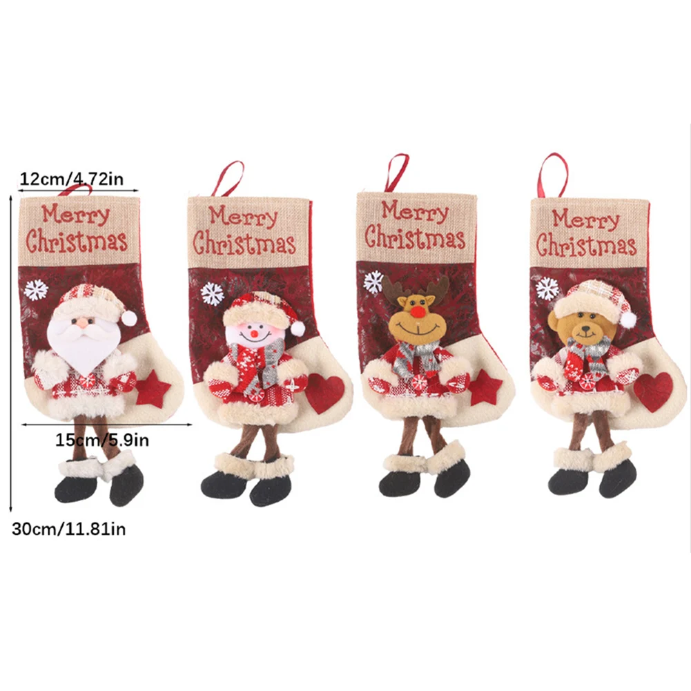 Grote kerstman-kerstsok voor h - Christmas Stocking Hanging recensie en prijs
