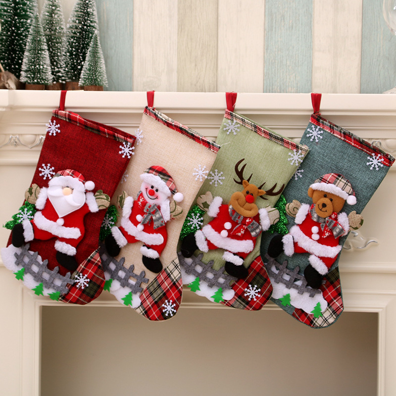 31 cm grote kerstkousen kerstv - Christmas Stocking Hanging recensie en prijs