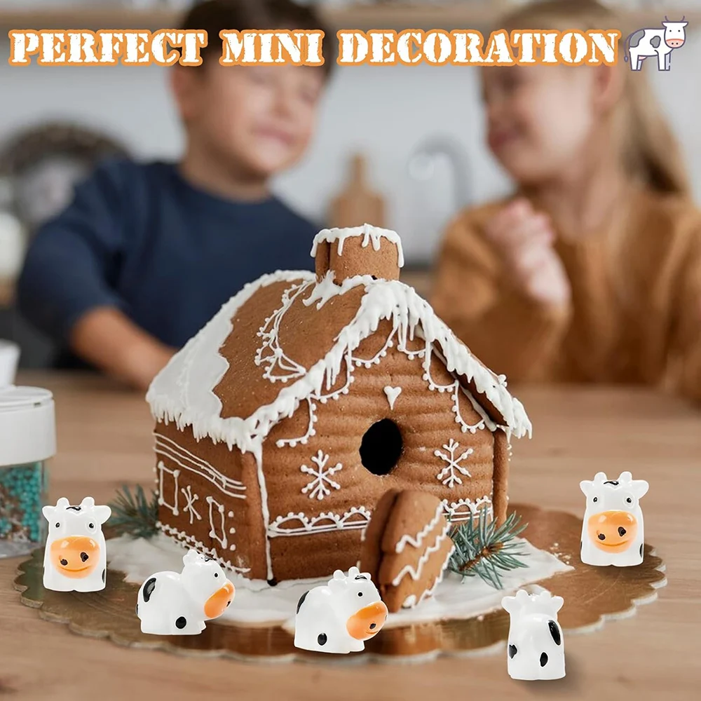 100Pc Mini Koe Beeldjes Hars K - Nutcracker Figurine recensie en prijs