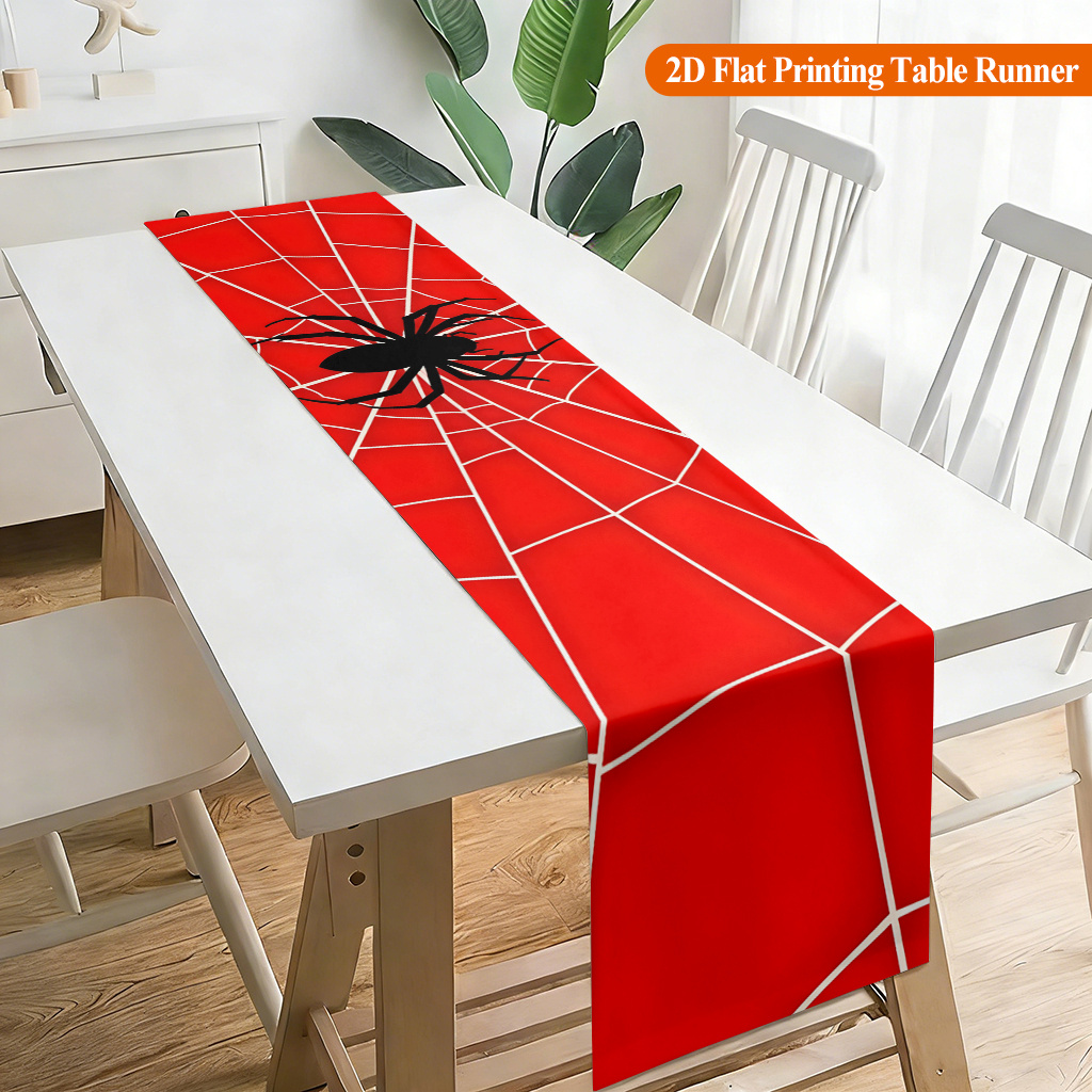 1 stks spinnenweb met rode spi - Christmas Table Runner recensie en prijs